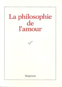 La Philosophie de l'amour